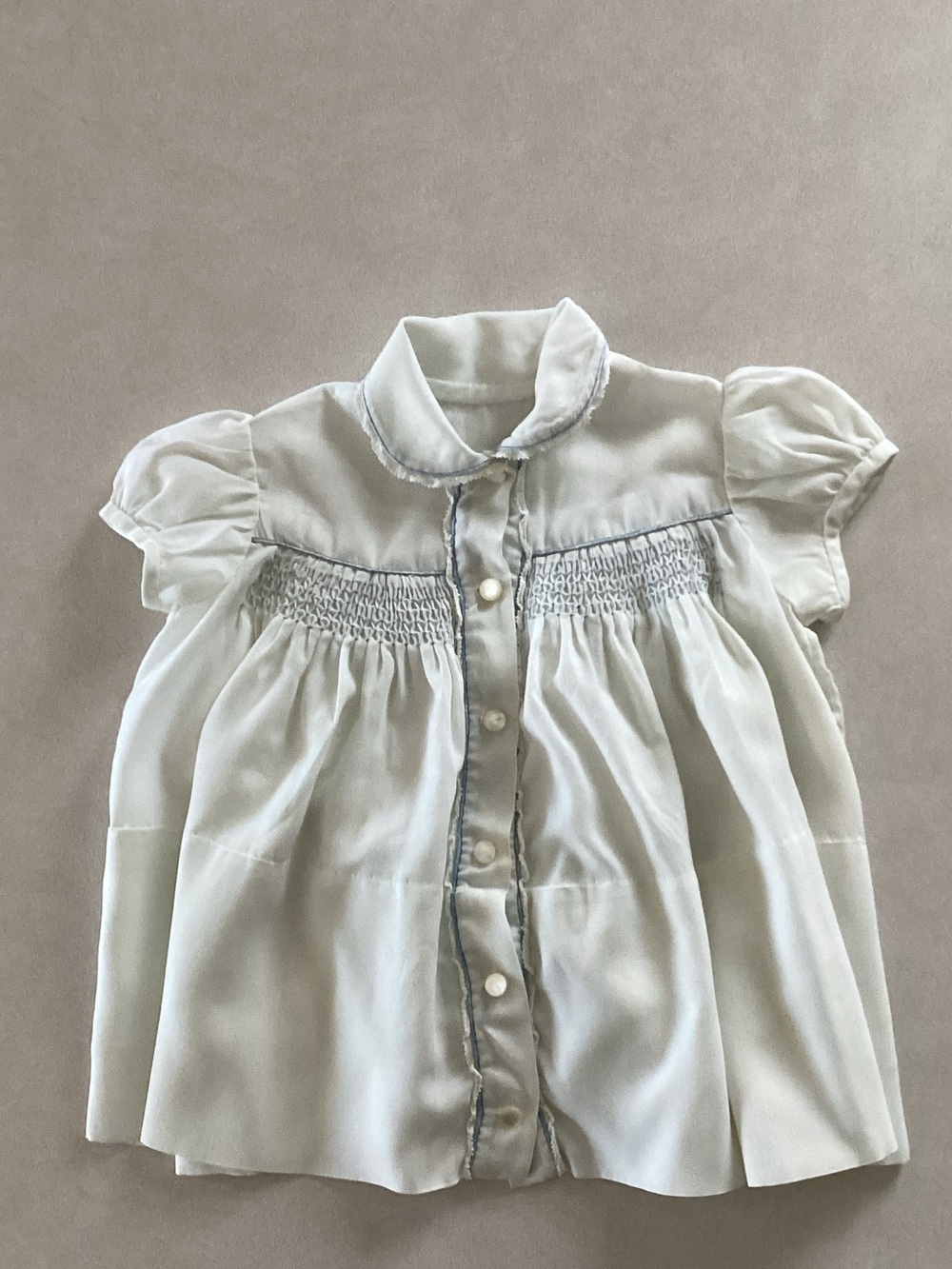 Vintage *Handmade* Baby Girl Dress *Smocking*